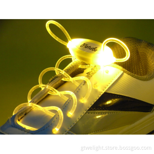 Yellow Brightest Lighting Shoelace with Cr2032